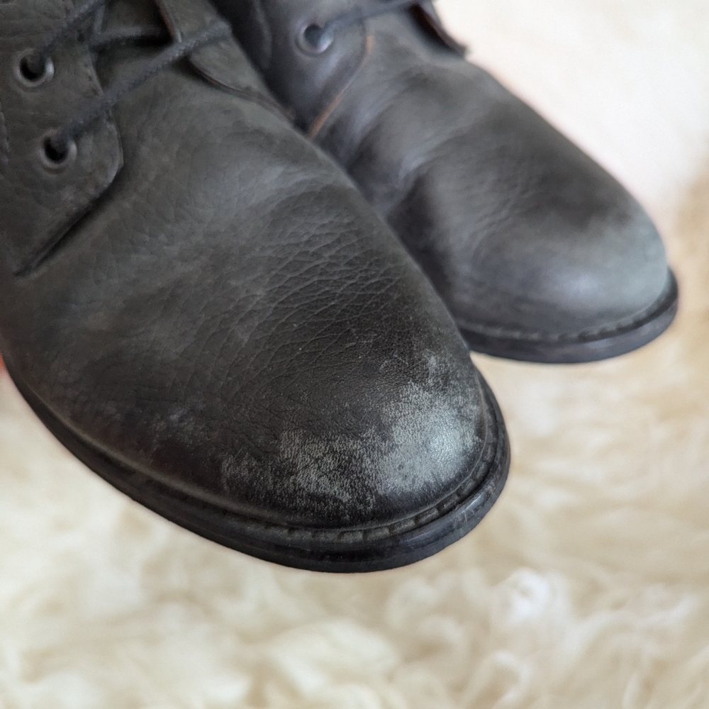 Madewell Black Leather Boots - Picture 5 of 12